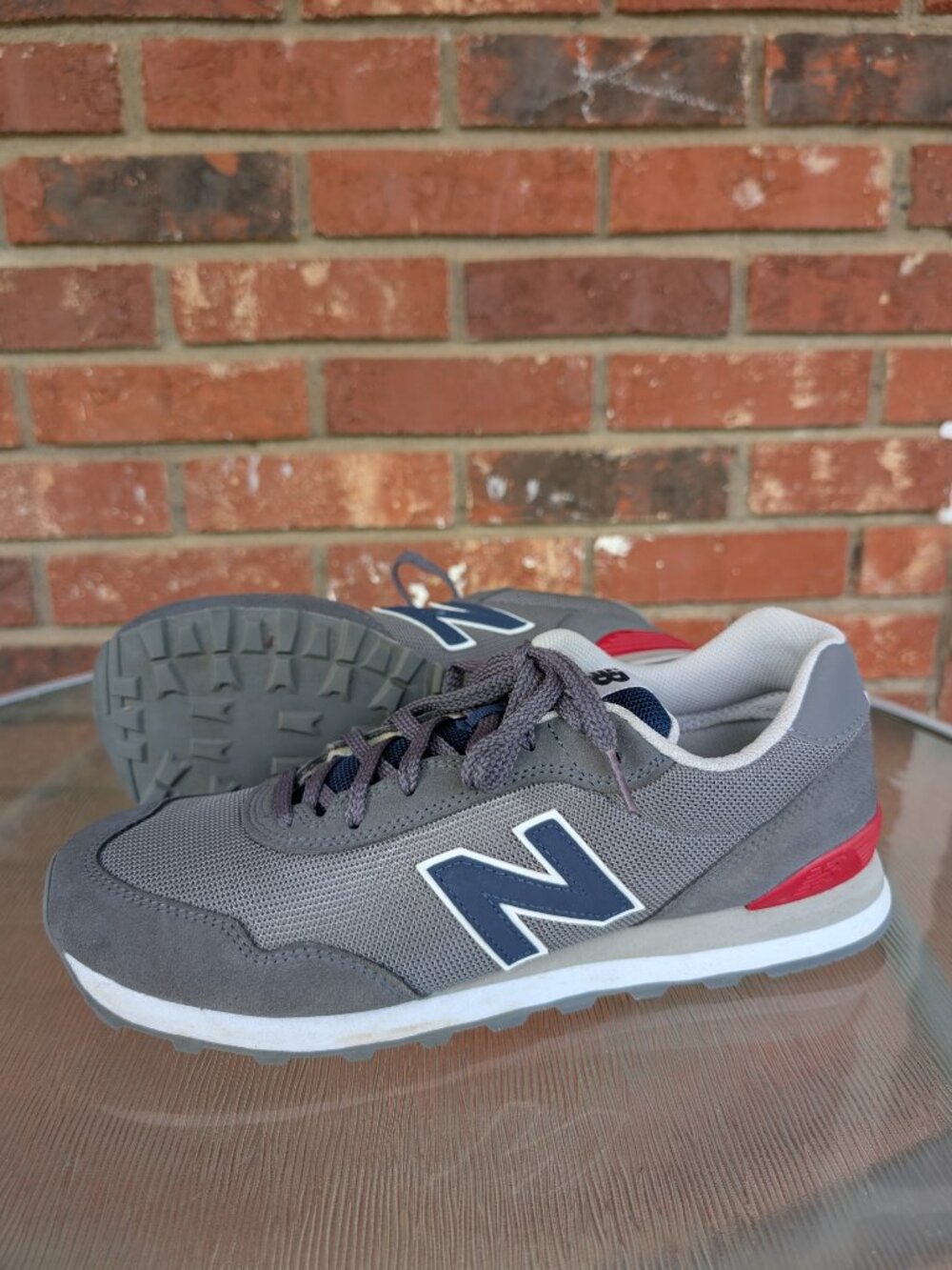 Mens 10.5 Women's 12 New Balance 515 Grey Sneakers Shoes